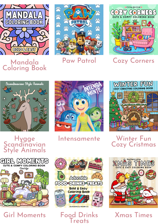Libros de colorear catalogo 23