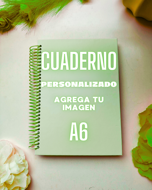 Cuaderno personalizado A6