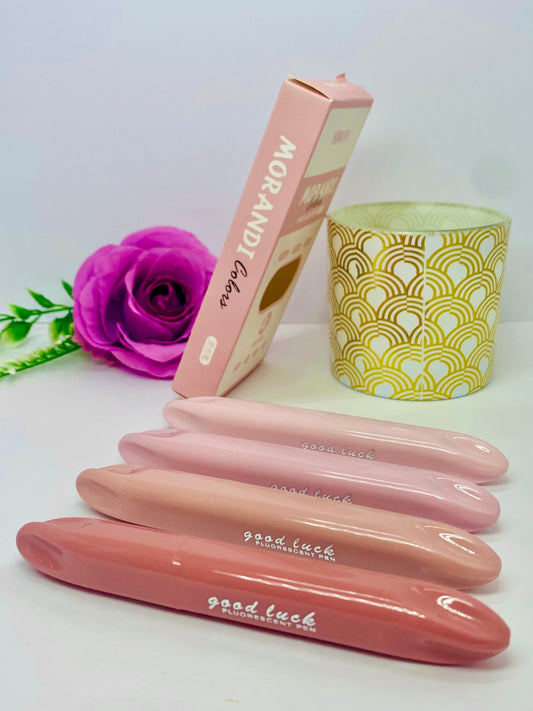 Set Destacadores Pastel Morandi
