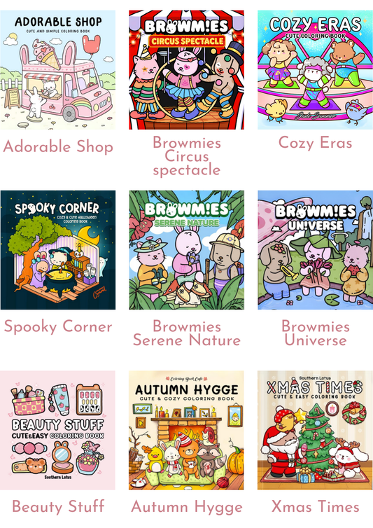 Libros de colorear catalogo 1