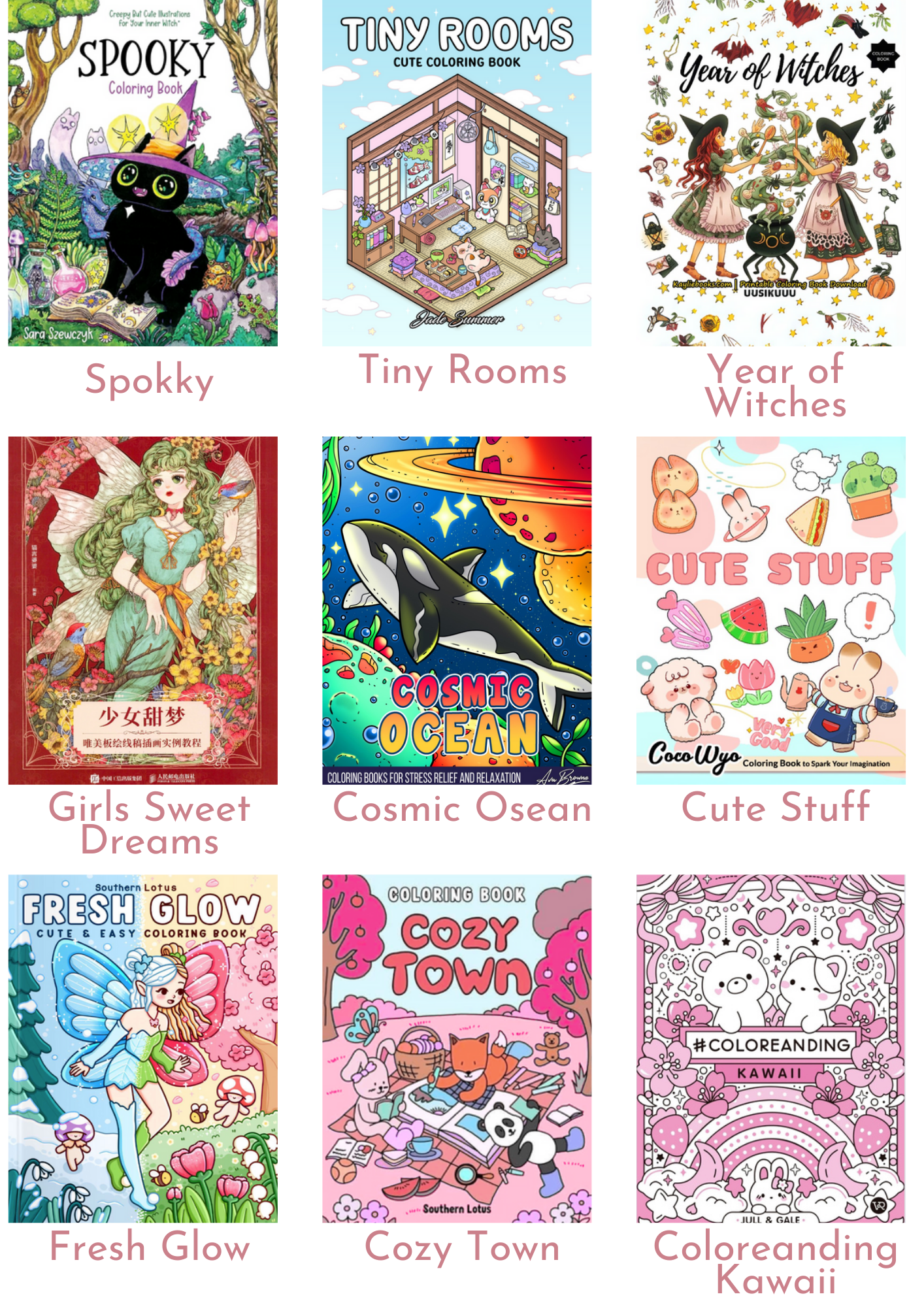 Libros de colorear catalogo 4