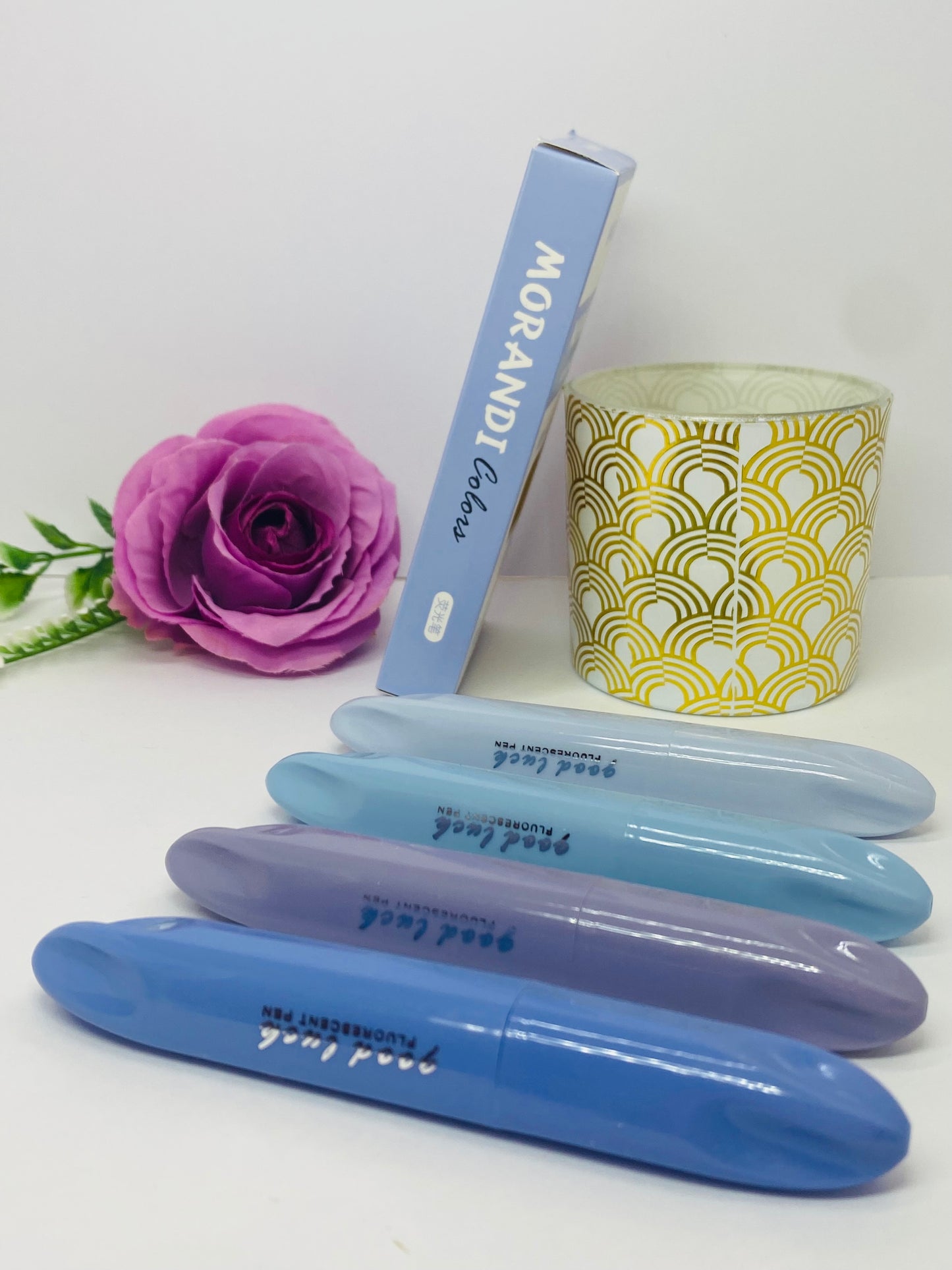 Set Destacadores Pastel Morandi