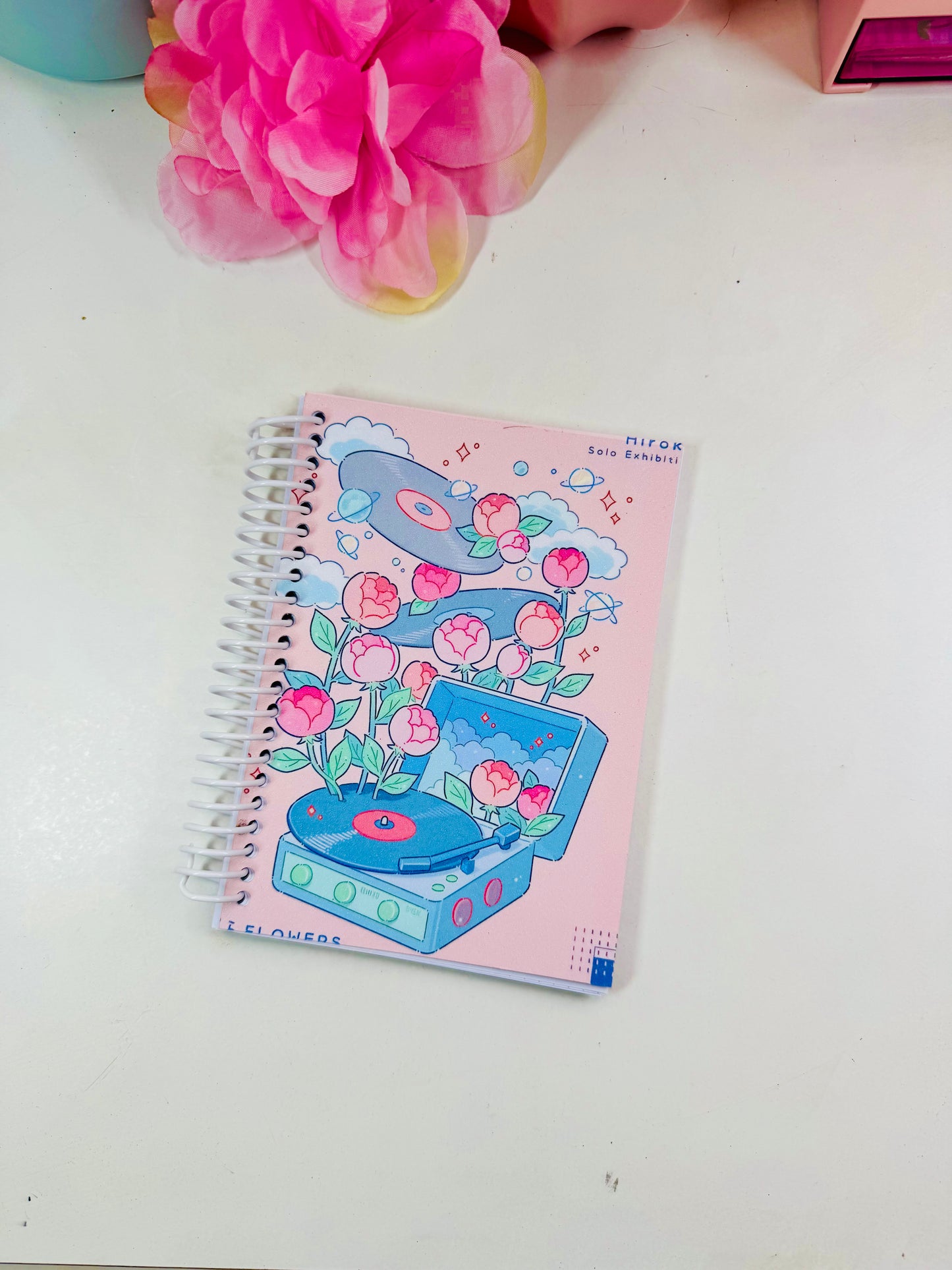 Libreta  pequeña Tocadiscos
