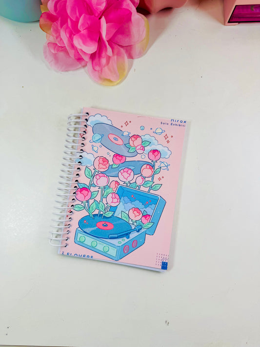 Libreta  pequeña Tocadiscos