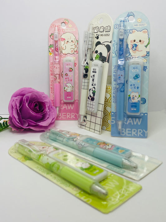 Set de Lápiz Portamina Panda