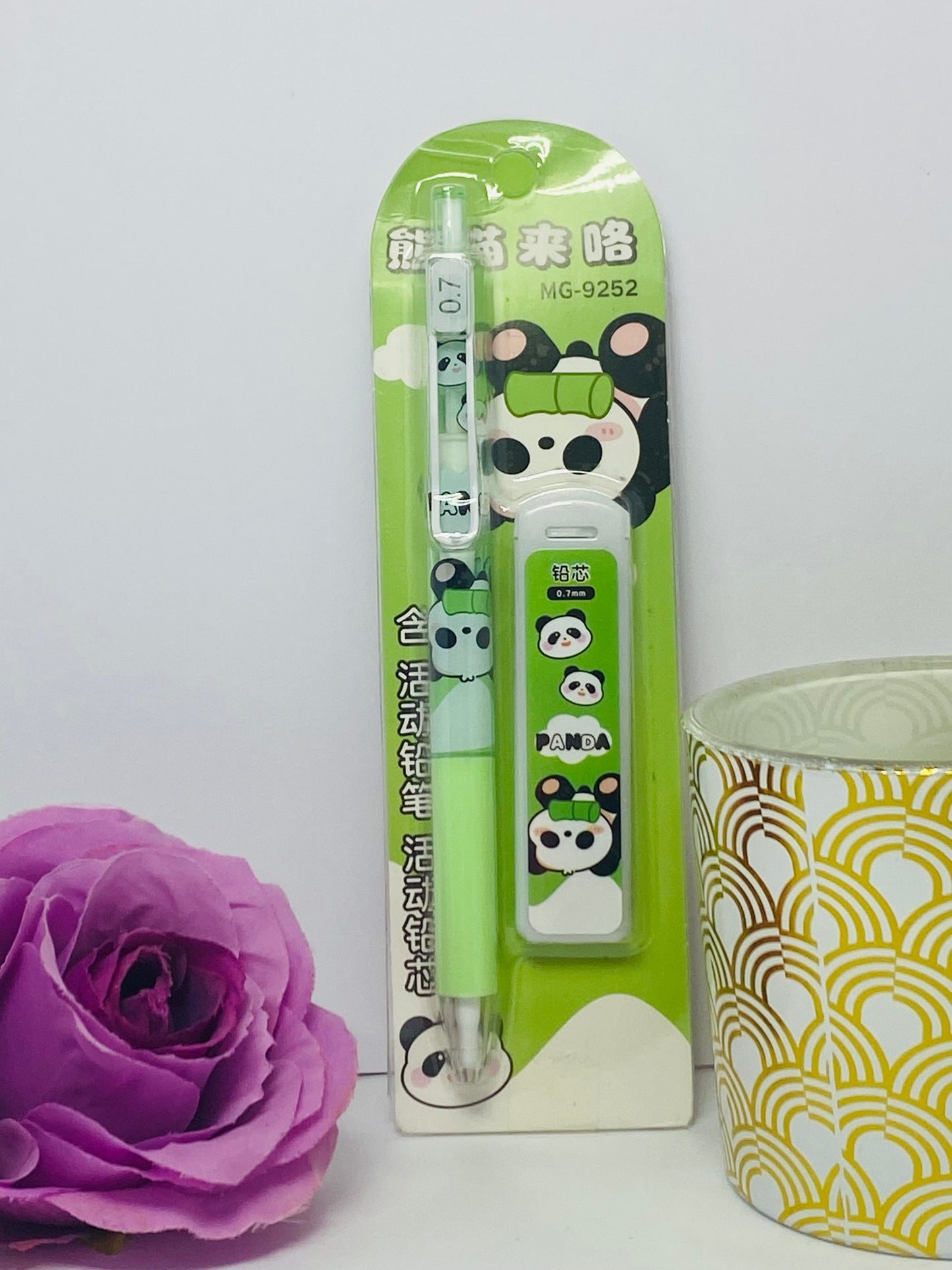 Set de Lápiz Portamina Panda