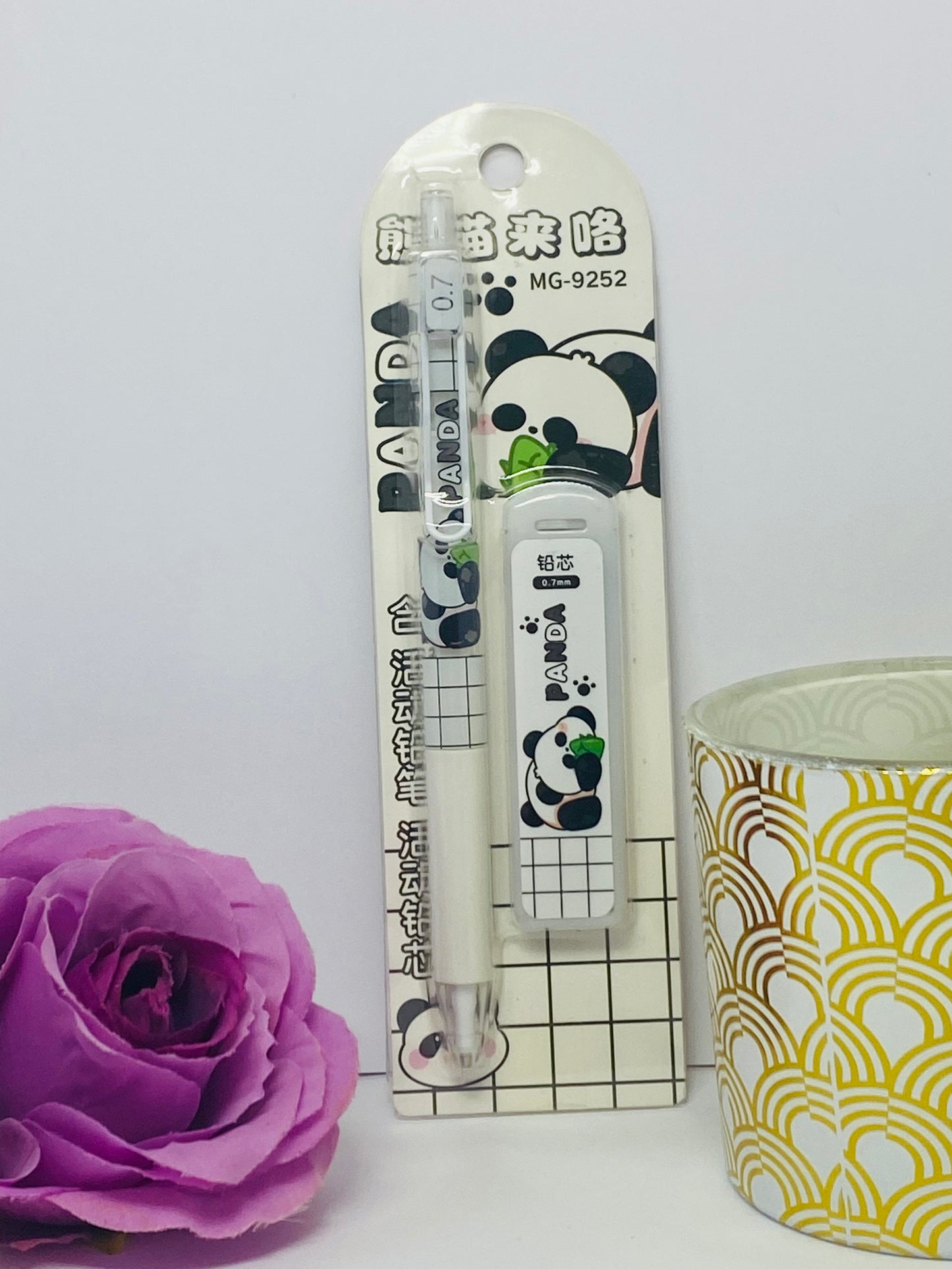 Set de Lápiz Portamina Panda