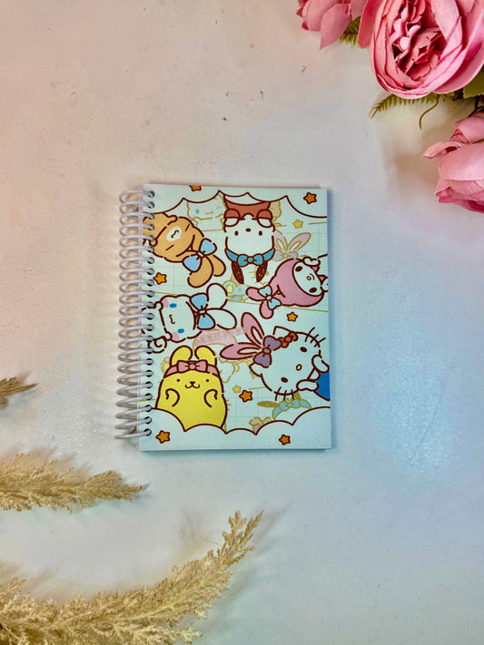 Libreta  pequeña Sanrio amigos