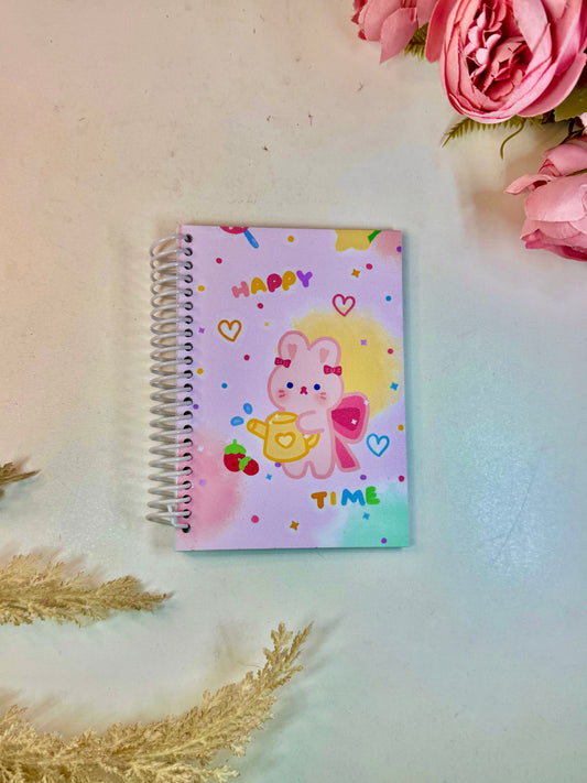 Libreta  pequeña Conejo happy time