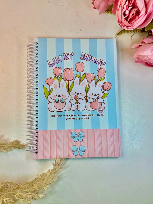 Libreta  mediana Lucky bunny