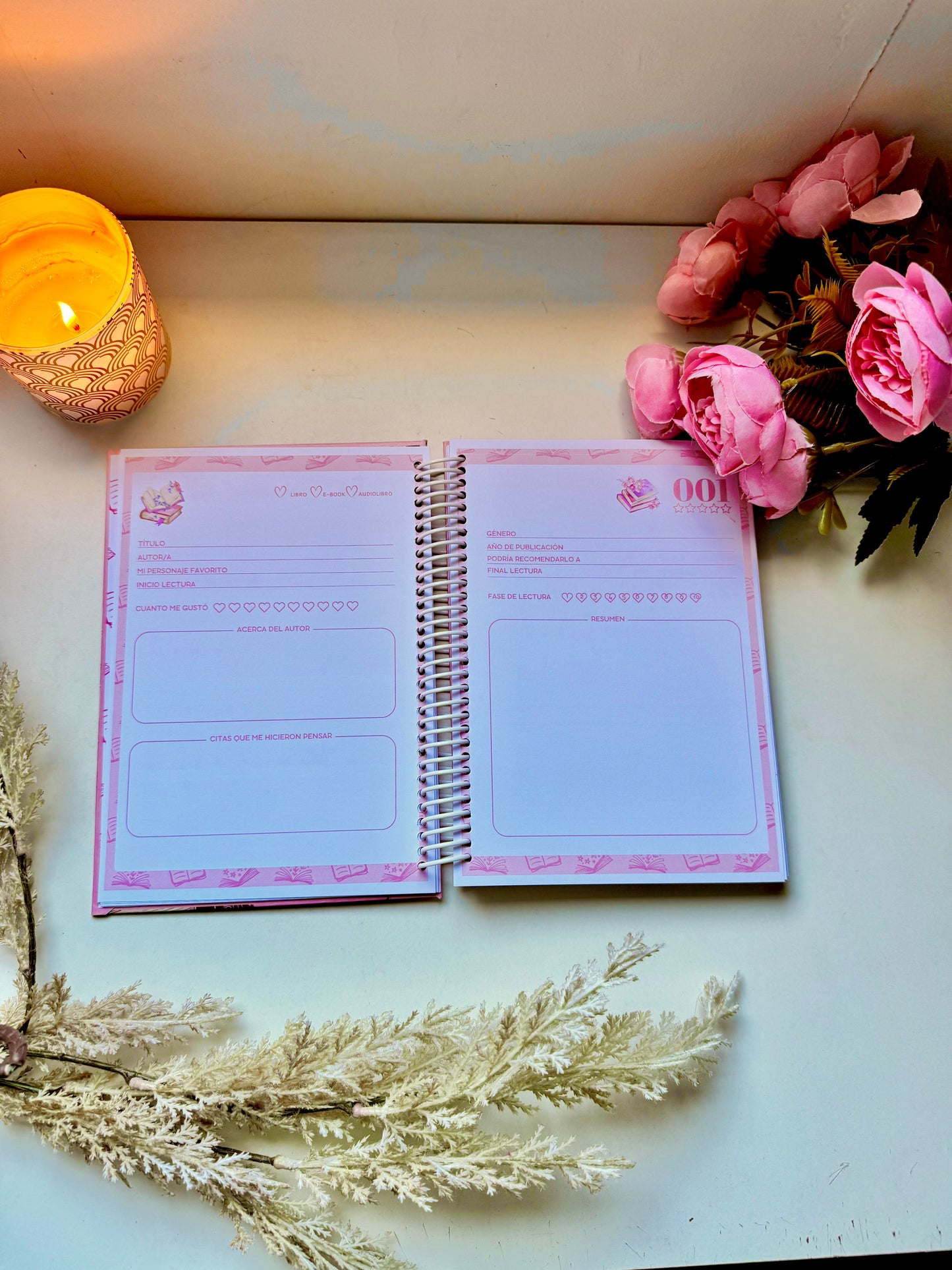 Planner bitácora de los 100 libros