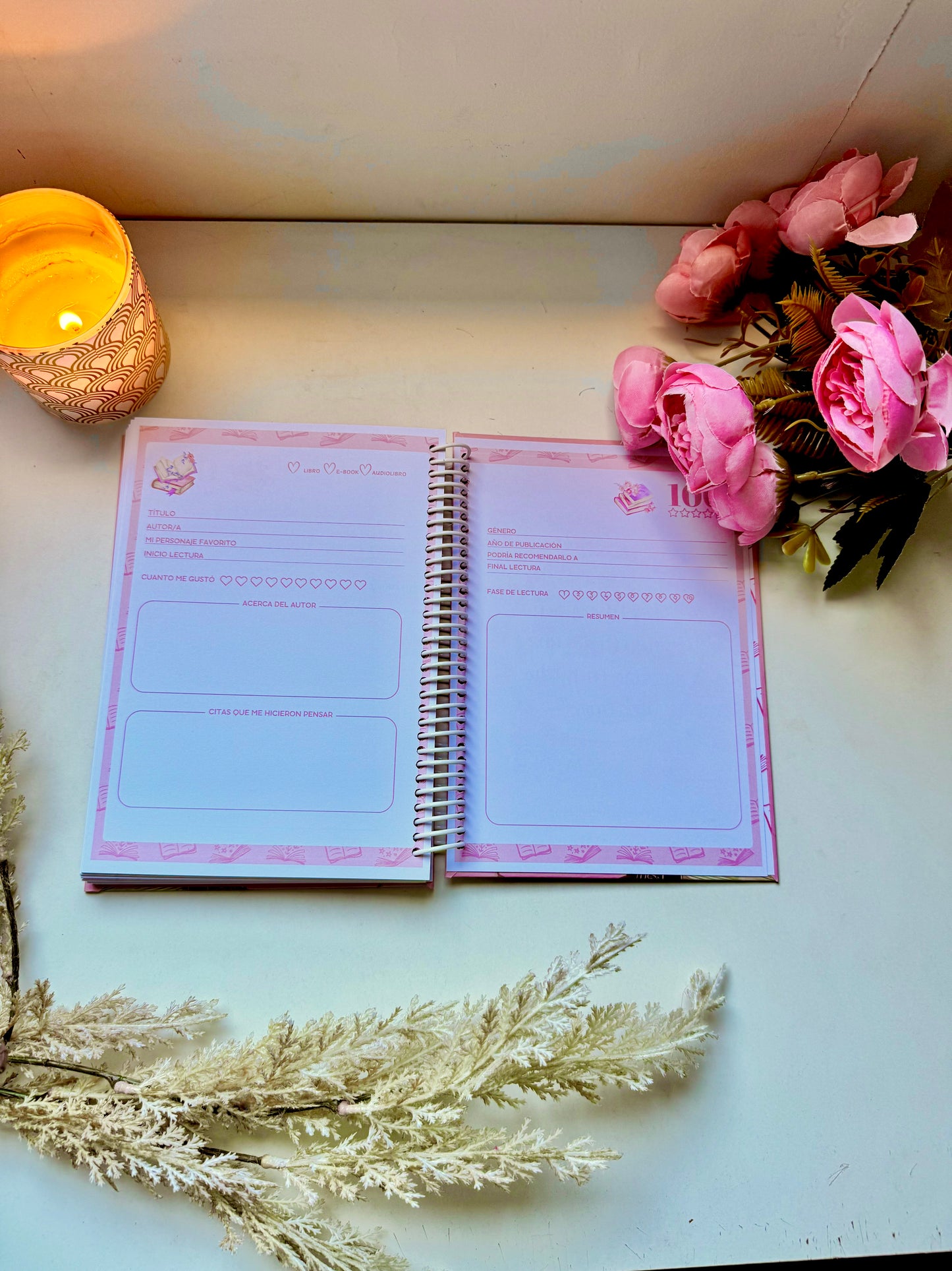 Planner bitácora de los 100 libros