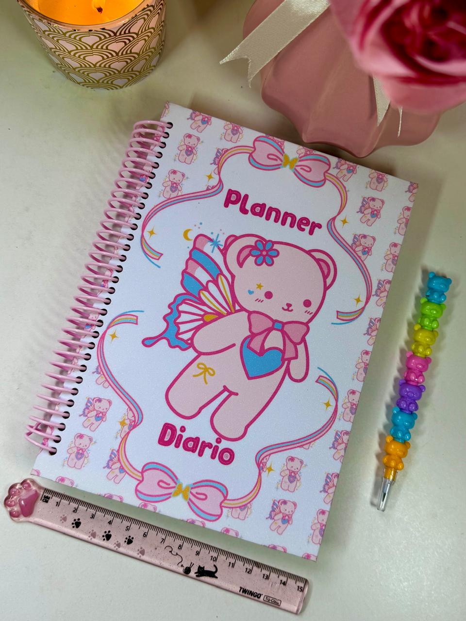 Planner Osito Cute desfechado