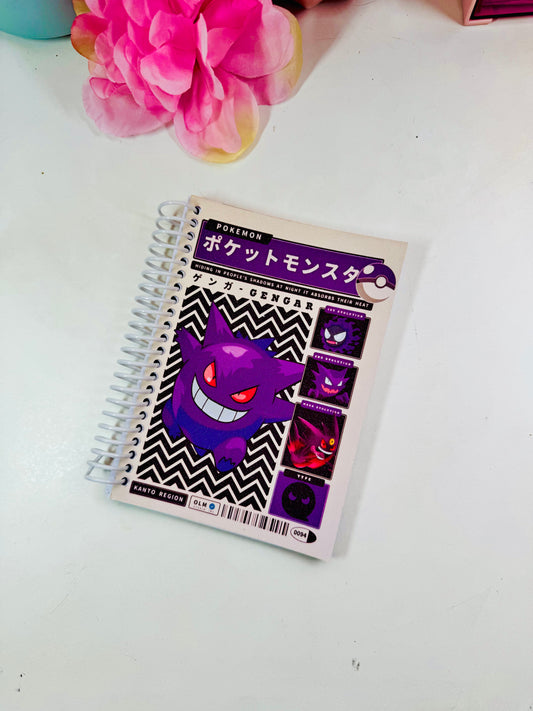 Libreta  pequeña Gengar