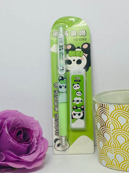Set de Lápiz Portamina Panda