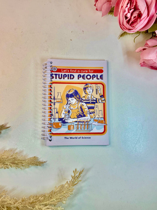 Libreta  pequeña stupid people